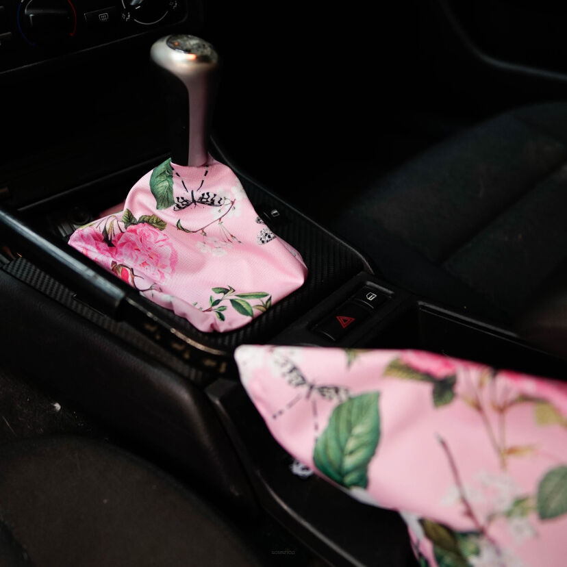 PINK FLOWERS - SHIFT BOOT