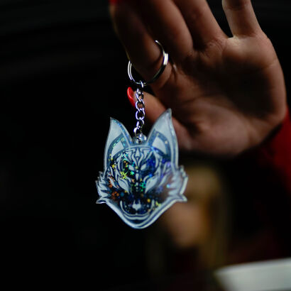 Kitsune HOLO - keychain