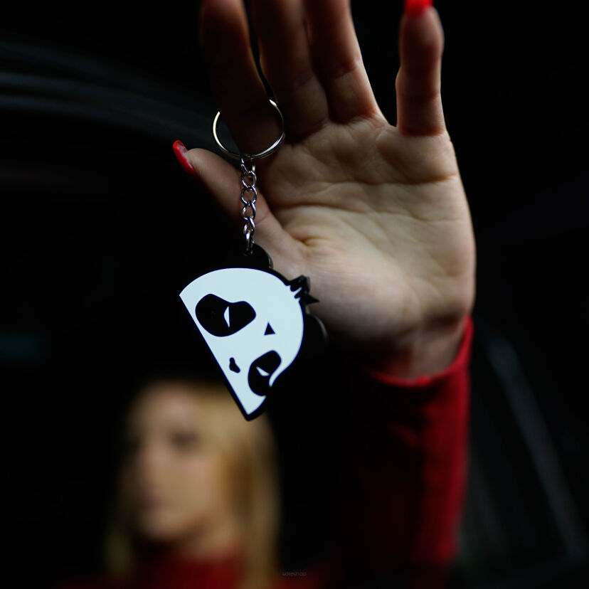 PANDA HEAD - KEYCHAIN