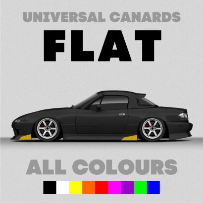 SIDE CANARDS - FLAT