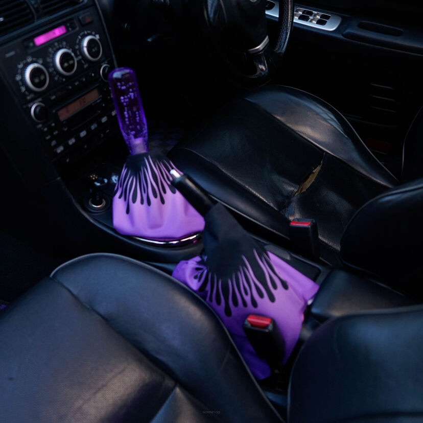 PURPLE FLAME - SHIFT BOOTS