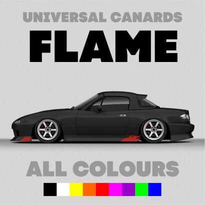 SIDE CANARDS - FLAME