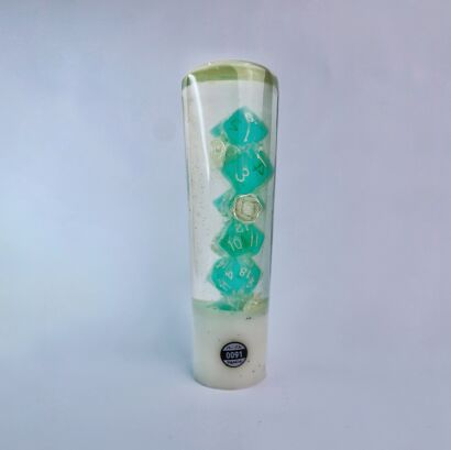 SHiFT KNOB - Turquoise dice 