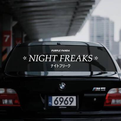 NIGHT FREAK - BIG BANNER