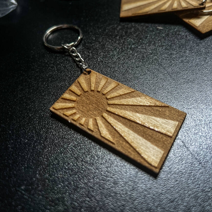 Rising Sun - wooden 