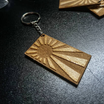 Rising Sun - wooden 