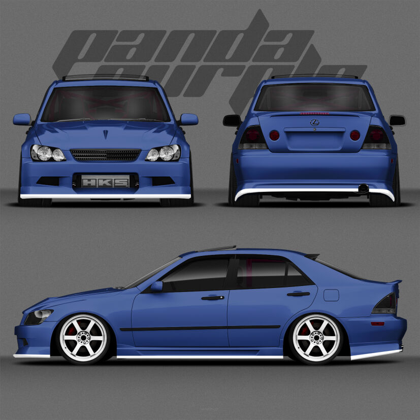 FRAME - around car