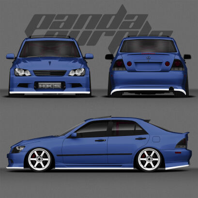 FRAME - around car