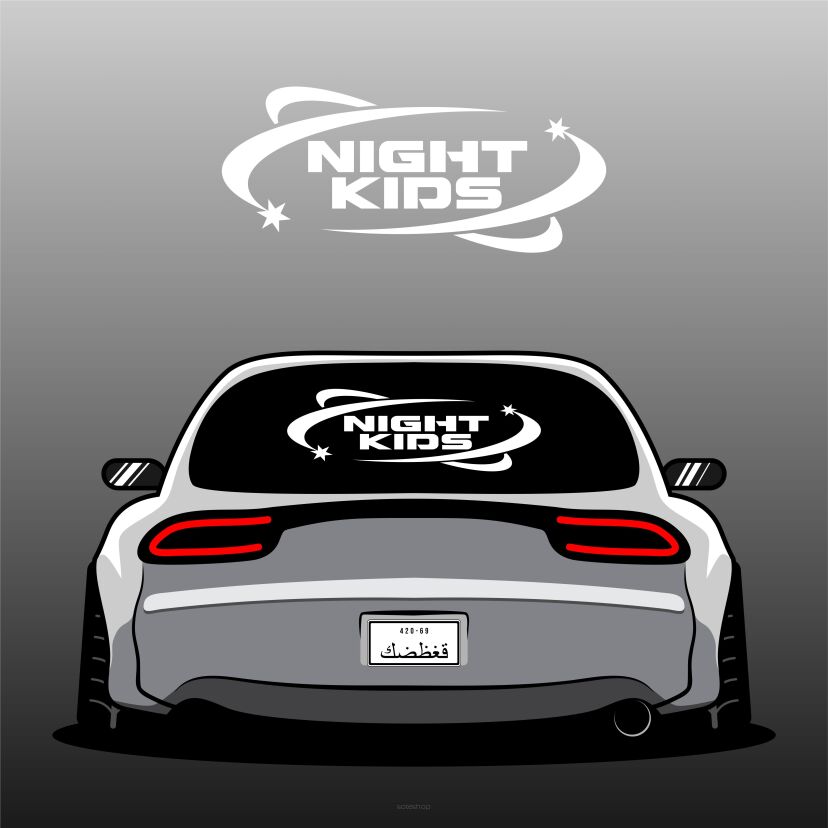 NIGHT KIDS - BIG BANNER