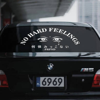 NO HARD FEELINGS - BIG BANNER